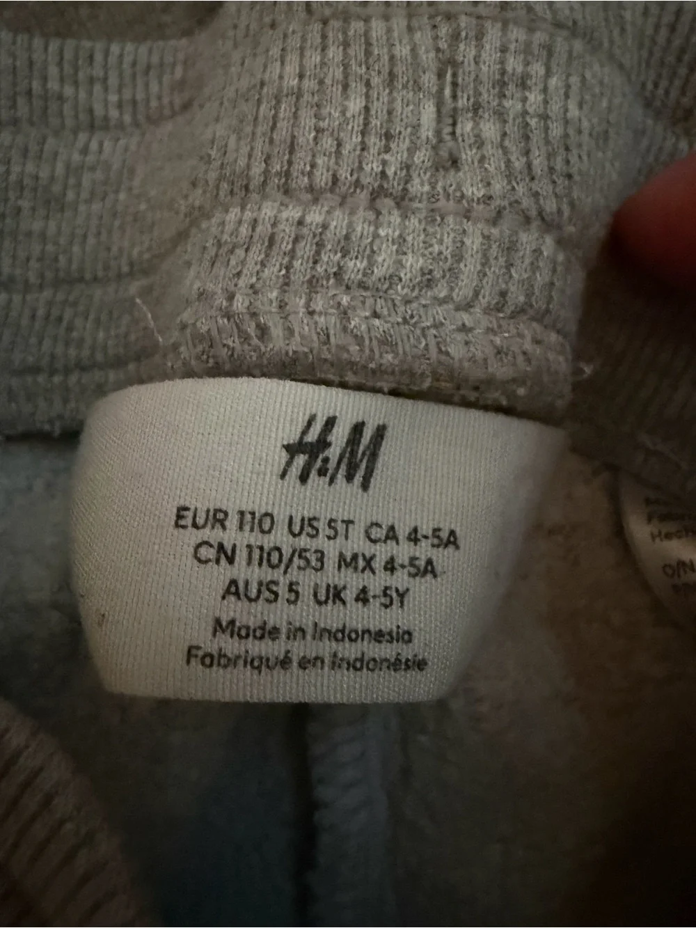 Boys 5T Sweatpants Jogger Bundle Carter's H&M Cotton Gray Charcoal 5 Pack